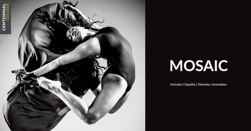 dancer on MOSAIC show poster